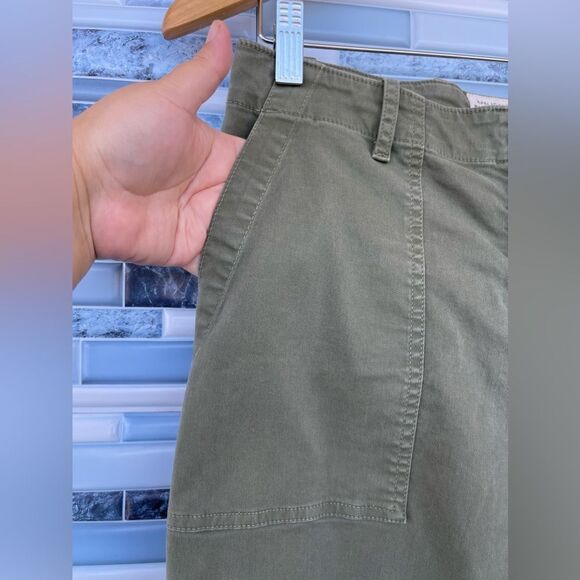 NILI LOTAN Cropped Military Pant in Camo size 4 - Picture 8 of 17